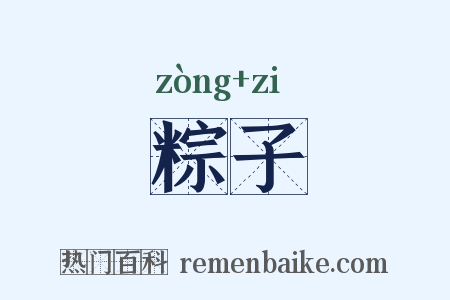 粽子是什么意思的图片